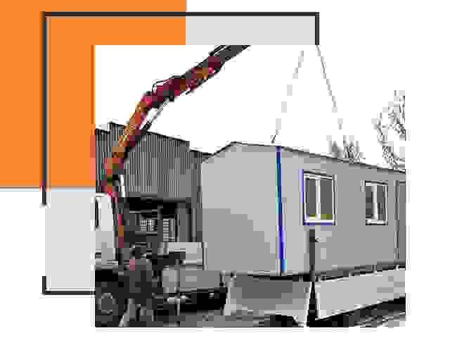 Перевозка бытовок в Азове