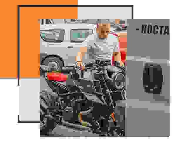 Перевозка мотоцикла по России - Услуги Перевозка-Азв