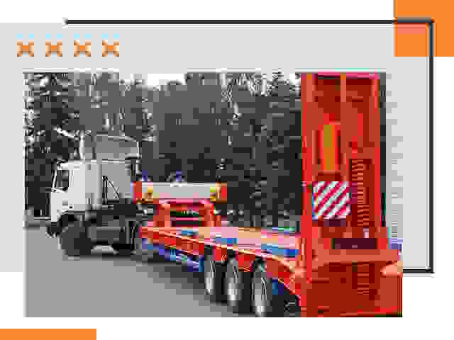 Перевозки на тралах и платформах в Азове